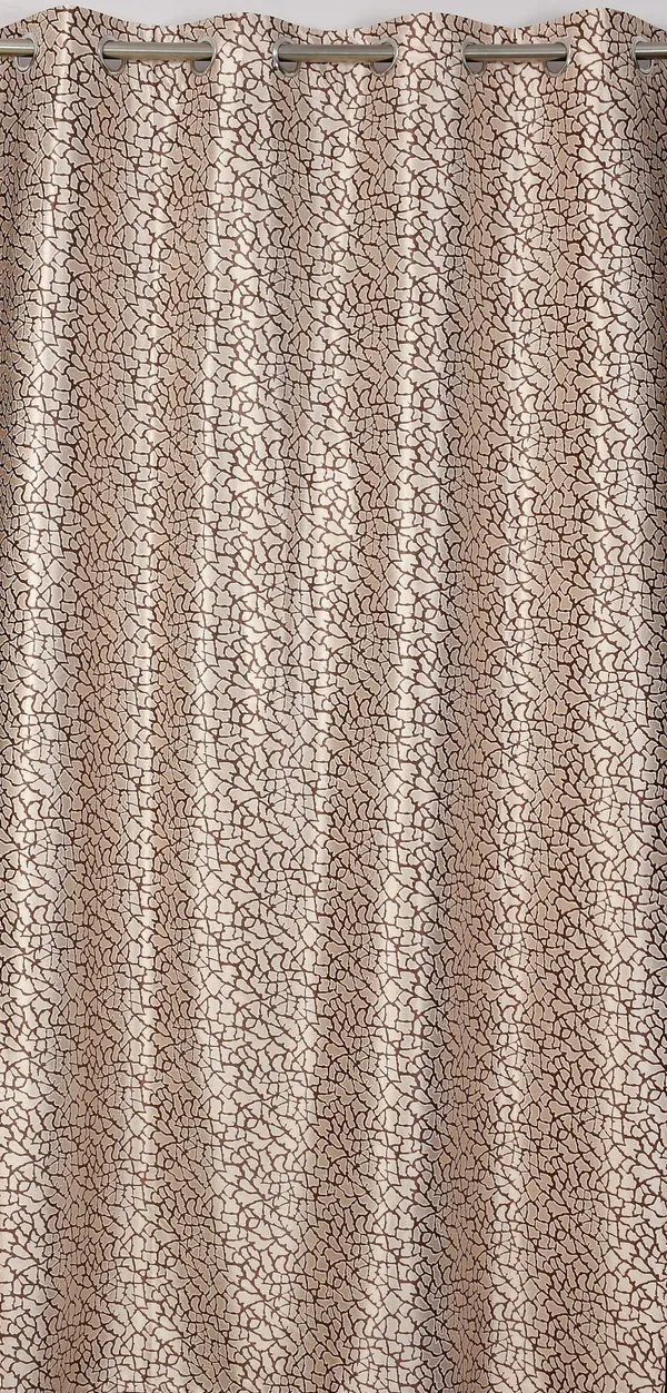 Pack_Of_2_Brown_Polyester_Curtains_For_Long_Door/Door/Window