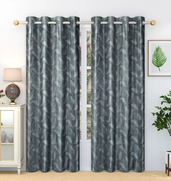 Pack_Of_2_Grey_Polyester_Curtains_For_Long_Door/Door/Window