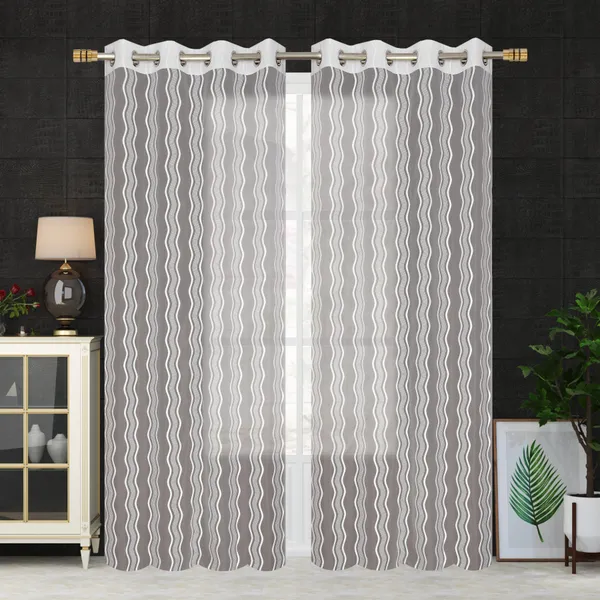 Pack_Of_2_White_Polyester_Curtains_For_Long_Door/Door/Window