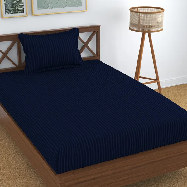 Blue_140_TC_Glace_Cotton_Single_Striped_Flat_Bedsheet_(Pack_of_1,_Navy_Blue)