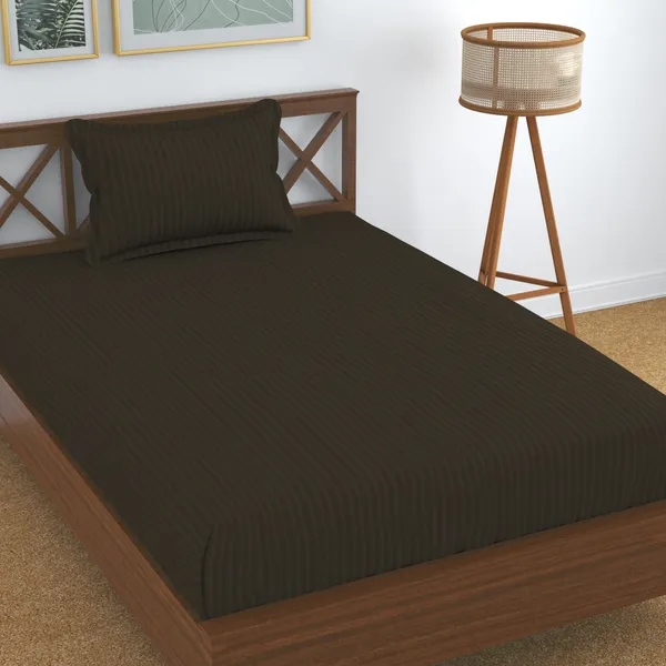 Brown_140_TC_Glace_Cotton_Single_Striped_Flat_Bedsheet_(Pack_of_1,_Brown)