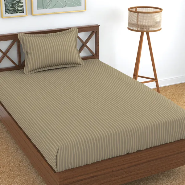 Brown_140_TC_Glace_Cotton_Single_Striped_Flat_Bedsheet_(Pack_of_1,_Beige)