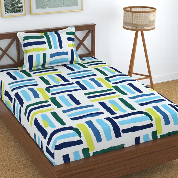 White::Blue_180_TC_Single_Printed_Flat_Bedsheet_(Pack_of_1,_White,_Blue)