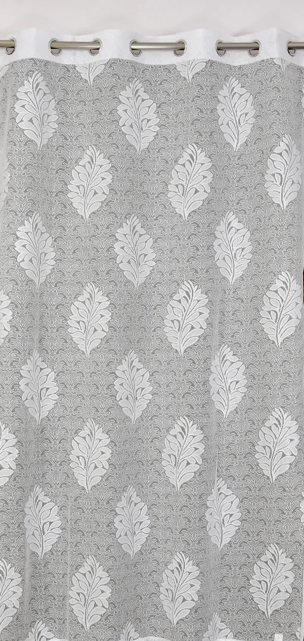 Pack_Of_2_White_Polyester_Curtains_For_Long_Door/Door/Window
