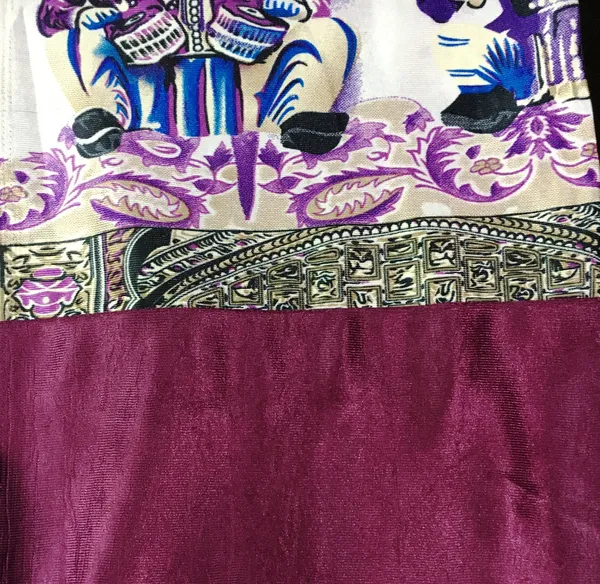 Pack_Of_2_Wine_Polyester_Curtains_For_Long_Door/Door/Window