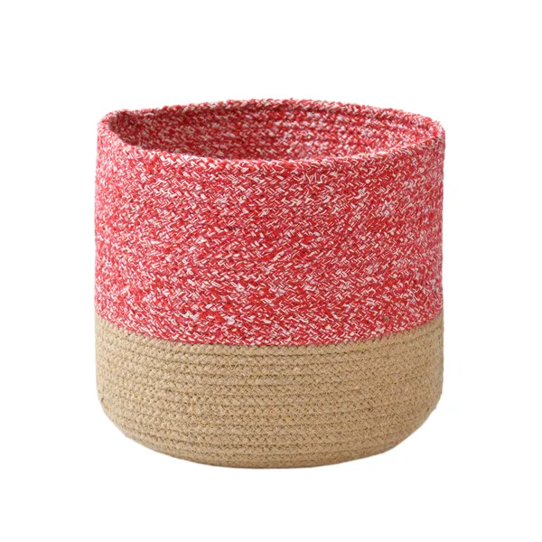 Red_Braided_Cotton_Baskets_|_Storage_Bins_Organizer_|_Laundry,_Toys_&_Planter_Basket-_Set_of_3_(6,8,10_Inch)_-_Red