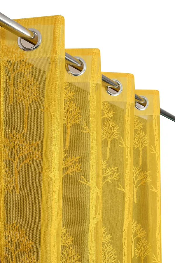 Pack_Of_2_Yellow_Polyester_Curtains_For_Long_Door/Door/Window