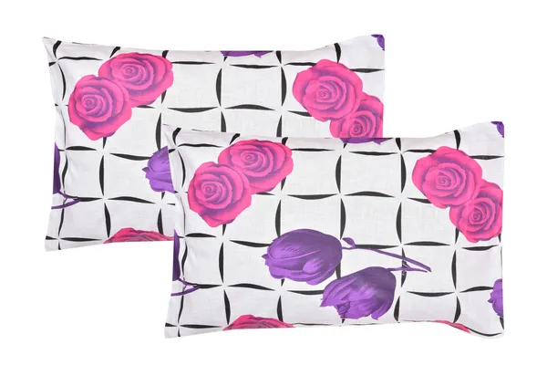 Wine_Pack_fo_4_Floral_Pillow_Covers_(43_cm*67_cm)
