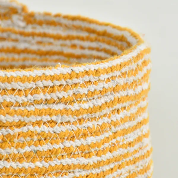 Yellow_Braided_Cotton_Baskets_|_Storage_Bins_Organizer_|_Laundry,_Toys_&_Planter_Basket-_Set_of_2_(10,_6_Inch)_-_Yellow