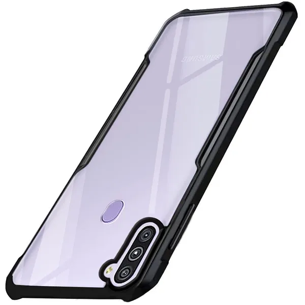 Samsung_Galaxy_M11_ShockProof_Bumper_Crystal_Clear_Transparent_Back_Cover_Case_for_Samsung_Galaxy_M11-PC+TPU_360_Protective_Design-Green