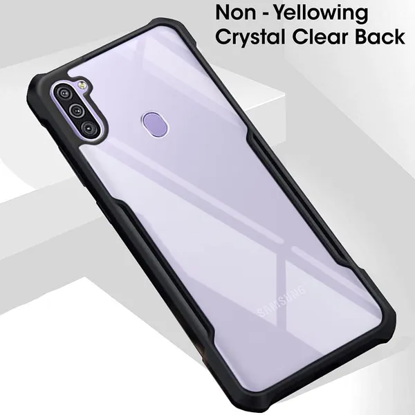 Samsung_Galaxy_M11_ShockProof_Bumper_Crystal_Clear_Transparent_Back_Cover_Case_for_Samsung_Galaxy_M11-PC+TPU_360_Protective_Design-Green