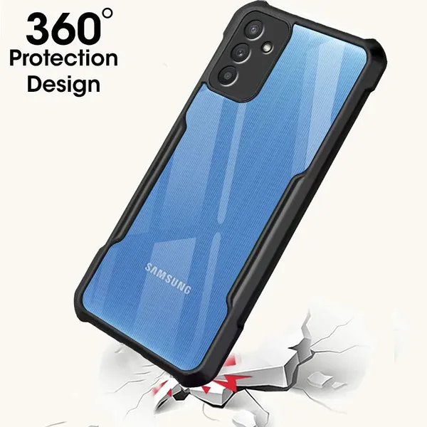 Samsung_Galaxy_M52_5G_ShockProof_Bumper_Crystal_Clear_Transparent_Back_Cover_Case_for_Samsung_Galaxy_M52_5G-PC+TPU_360_Protective_Design-Black