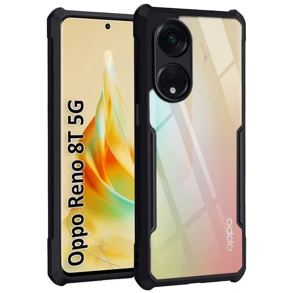 vivo_Z5x|_PC+TPU_360_Protective_Design_|_Black___ShockProof_Bumper_Crystal_Clear_Transparent_Back_Cover_Case
