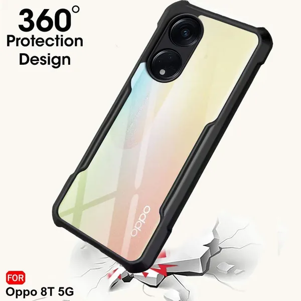 vivo_Z5x|_PC+TPU_360_Protective_Design_|_Black___ShockProof_Bumper_Crystal_Clear_Transparent_Back_Cover_Case