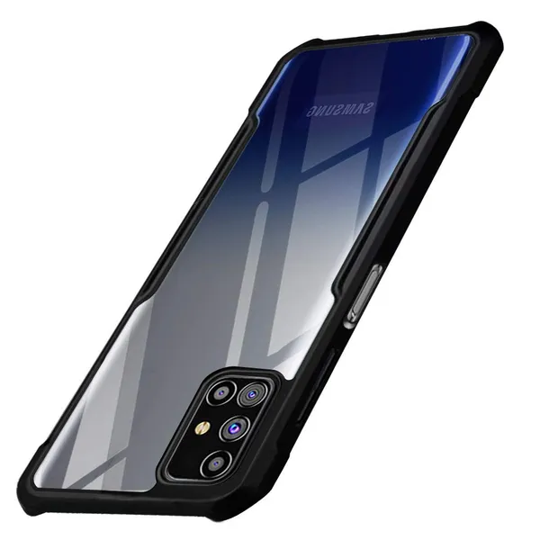 Samsung_Galaxy_M31s_ShockProof_Bumper_Crystal_Clear_Transparent_Back_Cover_Case_for_Samsung_Galaxy_M31s-PC+TPU_360_Protective_Design-Black