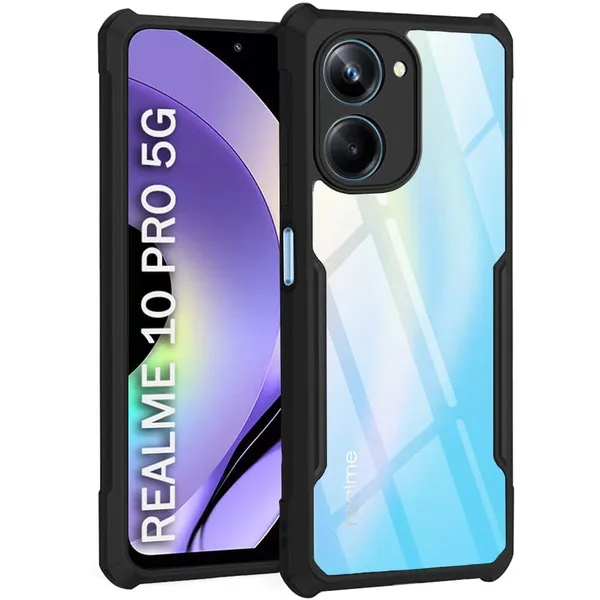 Realme_10_PRO_5G_ShockProof_Bumper_Crystal_Clear_Transparent_Back_Cover_Case_for_Realme_10_PRO_5G-PC+TPU_360_Protective_Design-Black