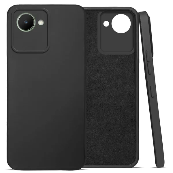 Realme_C30_4G|_PC+TPU_360_Protective_Design_|_Black__Silicone_Back_Cover_Case