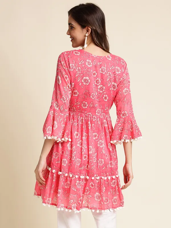 Pink_Flared_Printed_A-Line_Ethnic_Dresses