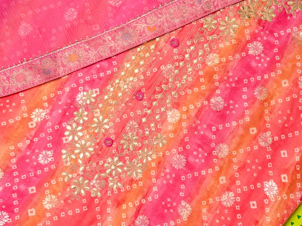 Pink_Embroidered_Woven_Design_Straight_Kurta_and_Trousers_With_Dupatta
