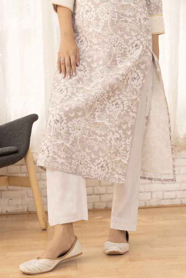 Women_Peach_Straight_Sequinned_Kurta_and_Trousers_With_Dupatta
