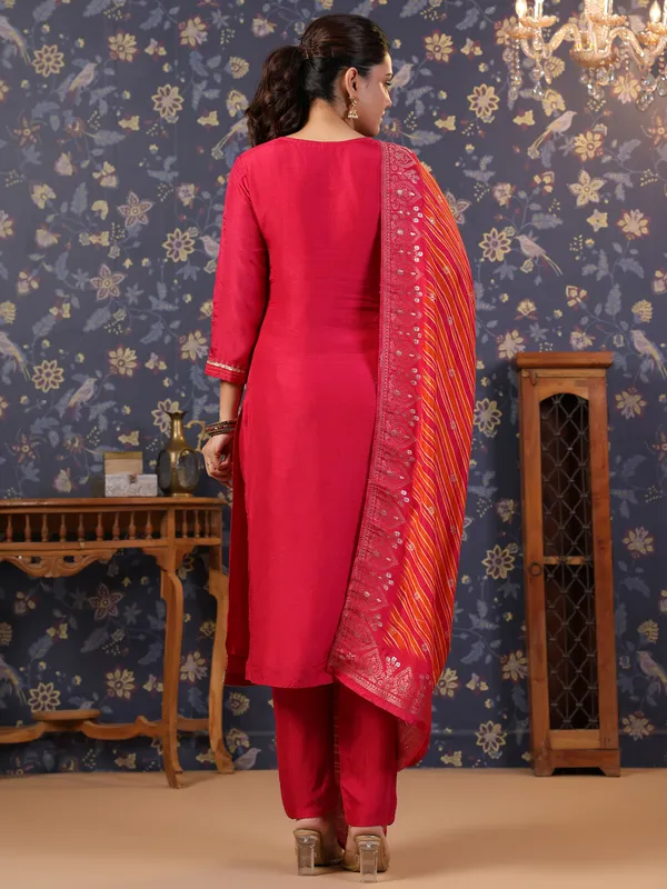 Women_Pink_Embroidered_Straight_Kurta_and_Palazzos_With_Dupatta