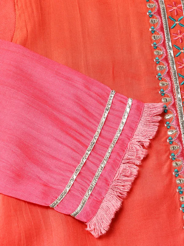 Red_Yoke_Design_Straight_Kurta_and_Trousers_With_Dupatta
