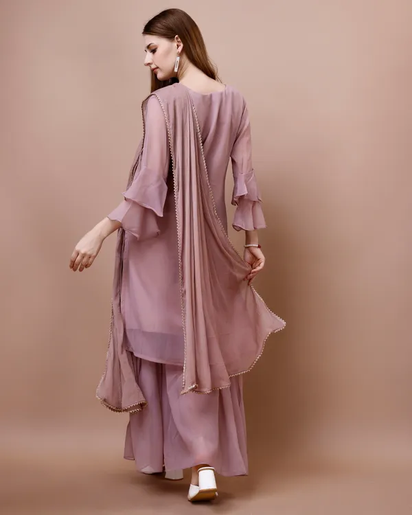 Rose_Floral_Embroidered_Straight_Kurta_and_Sharara_With_Dupatta