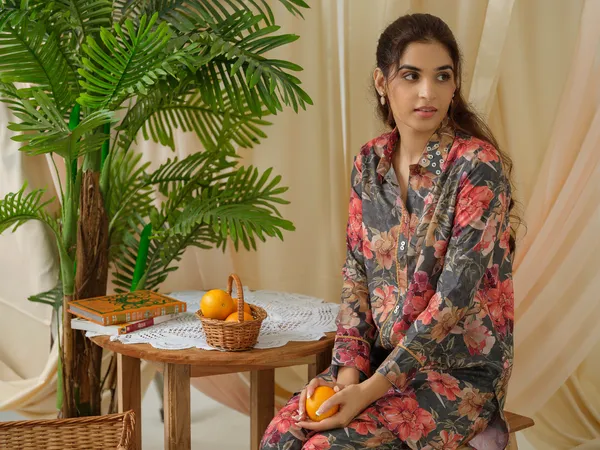 Women__Teal_Floral_Printed_Tunic_and_Trousers