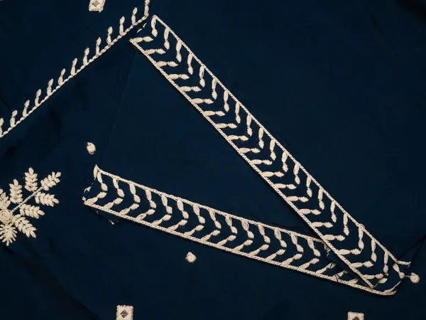 Blue_Embroidered_Woven_Design_Straight_Kurta_and_Trousers_With_Dupatta