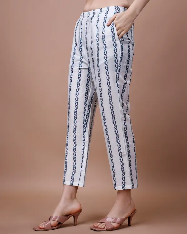 Navy_Blue_Floral_Printed_Straight_Kurta_Kurta_and_Trousers_With_Dupatta