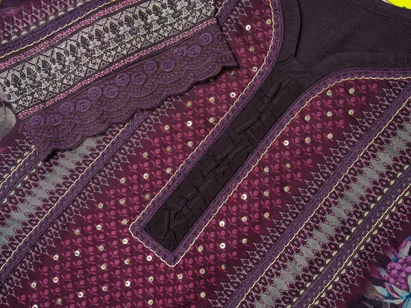 Black_Printed_Floral_Straight_Kurta_and_Trousers_With_Dupatta