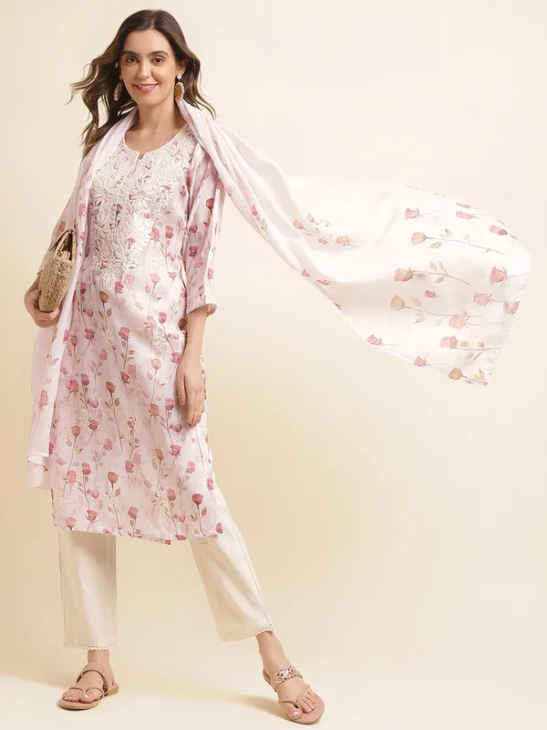 Women_White_Floral_Straight_Kurta_Sets