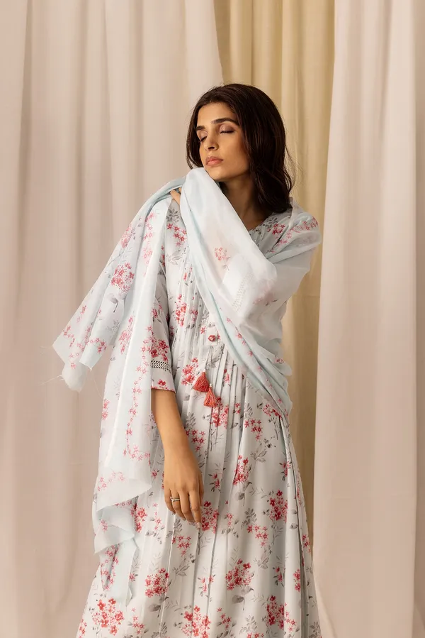 Women_White_A-Line_Sequinned_Kurta_and_Trousers_With_Dupatta