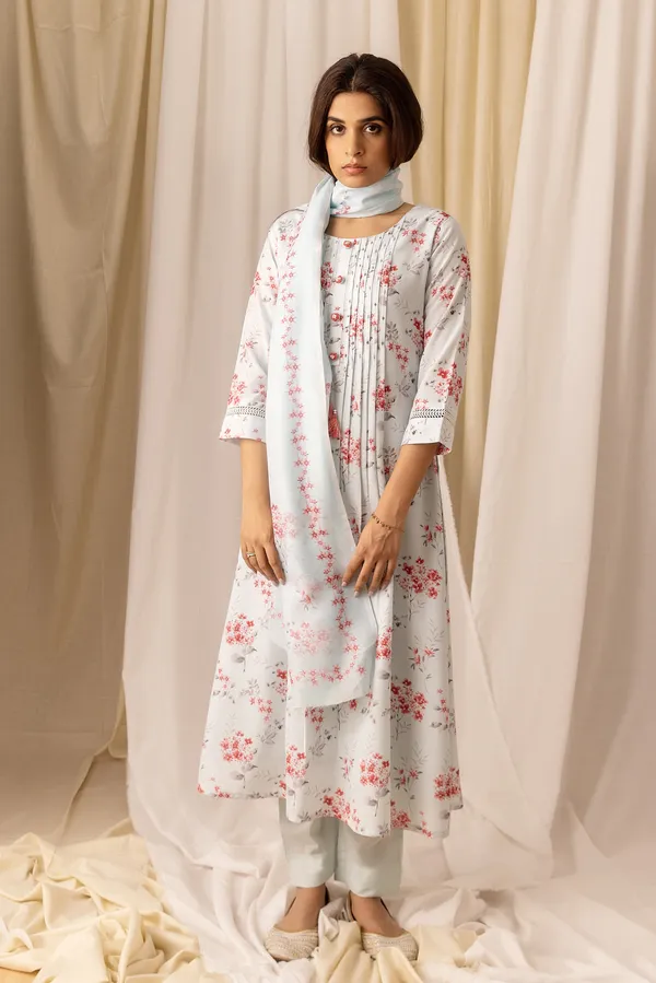 Women_White_A-Line_Sequinned_Kurta_and_Trousers_With_Dupatta