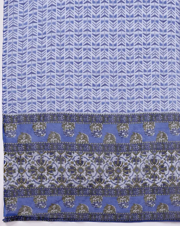 Navy_Blue_Floral_Printed_Straight_Kurta_Kurta_and_Trousers_With_Dupatta
