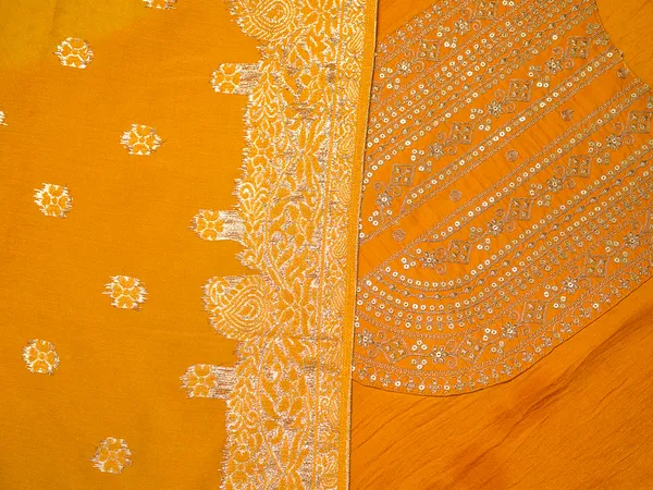 Yoke_Design_Woven_Design_Straight_Kurta_and_Trousers_With_Dupatta