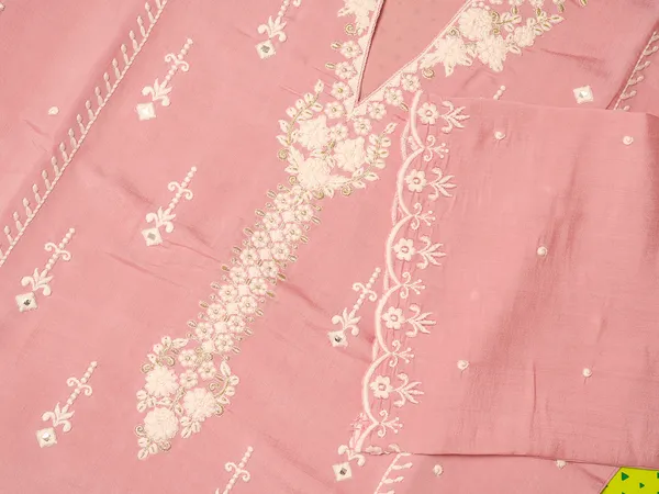 Pink_Embroidered_Woven_Design_Straight_Kurta_and_Trousers_With_Dupatta