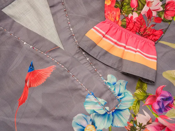 Grey_Mandarin_Collar_Printed_Tunic_Palazzos
