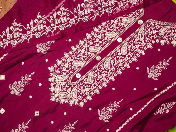 Purple_Embroidered_Woven_Design_Straight_Kurta_and_Trousers_With_Dupatta