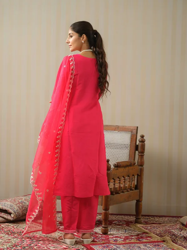 Pink_&_White_Woven_Design_Embroidered_Straight_Kurta_and_Trousers_With_Dupatta