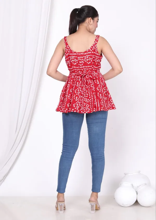 Red_Cotton_Casual_Sleeveless_Summer_Tops
