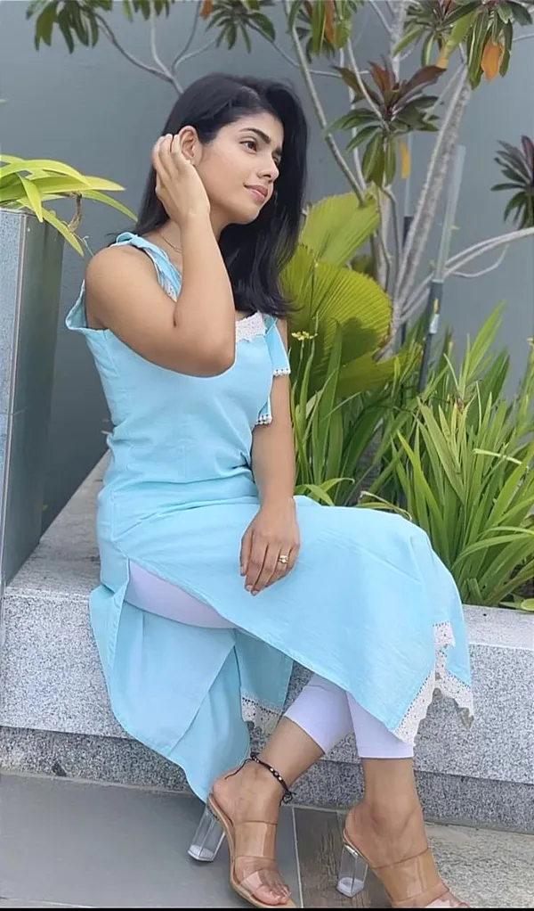 SKY-BLUE_Long_Fibres,_Extra_Softness_Kurti