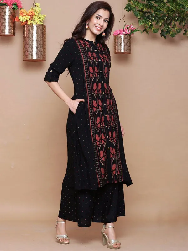 Black_Cotton_Long_Fibres,_Extra_Softness_Kurti