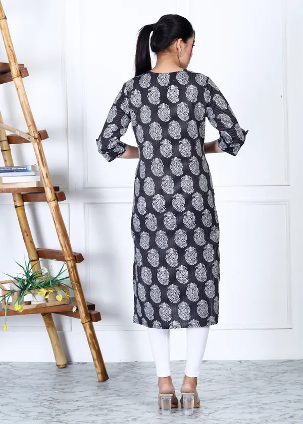 Black_Viscous_Rayon_Long_Fibres,_Extra_Softness_Kurti