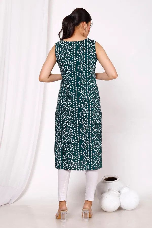 Green_Cotton_Long_Fibres,_Extra_Softness_Kurti
