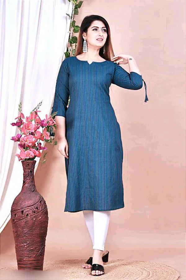 T.Blue_Cotton_Long_Fibres,_Extra_Softness_Kurti