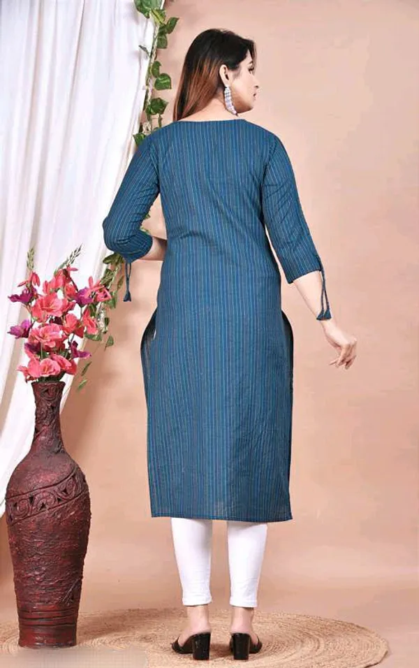 T.Blue_Cotton_Long_Fibres,_Extra_Softness_Kurti