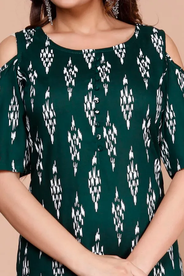 Green_Cotton_Rayon_Long_Fibres,_Extra_Softness_Kurti