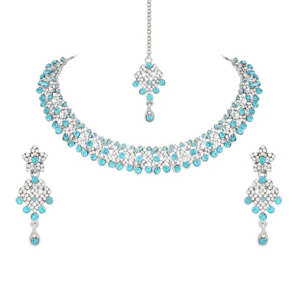 Splendid_Silver_Plated_Alloy_Jewellery/Necklace_Set_for_Women