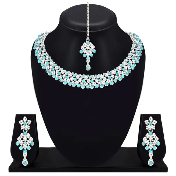Splendid_Silver_Plated_Alloy_Jewellery/Necklace_Set_for_Women